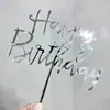 Cartão de Dia dos Pais Inserção Decoração de Bolo de Aniversário Mesa de Sobremesas de Confeitaria Layout de Cena de Fantasia Série Acrílica