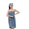 Set de Tres Piezas de Toallas Especiales, Turbante, Terapia Capilar, Cuidado de la Salud, Hacer la Cama, Set Grande de Toallas de Baño, Sin Pelusa, Absorbente y de Secado Rápido