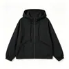 Cortavientos con Capucha Estilo Coreano Chaqueta Corta para Mujer 2026 Primavera/Otoño Nuevo Holgado Moda Versátil Adelgazante Casual Superior
