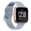 Adequado para Pulseira de Relógio Inteligente Fitbit Versa2 Fabricante Atacado Pontual Pulseira de Silicone Cor Pura Fivela Reversa