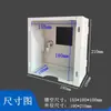 Caja de Medidor Eléctrico Calada con Cerradura Montaje Superficial Sin Tapa de Base Interruptor Automático Protector contra Fugas Protección Antirrobo Tapa de Hierro Caja de Distribución Gran Cantidad Se Puede Personalizar