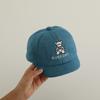 Gorra de Primavera y Otoño para Bebé Niño y Niña Coreana Color Sólido Combinable Sombrilla Estilo Occidental para Bebé Niños Gorra de Béisbol Moderna