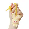 Chaveiro de Bebê Fofo de Três Anos com Revestimento de Desenho Animado Pingente de Boneca Borboleta com Orelha Vertical Criativo Tendência Decorativo Pequeno Presente Atacado
