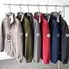 Chaqueta exterior de color liso para otoño e invierno para hombres y mujeres, con forro polar, engrosada, cálida y a prueba de viento 13202