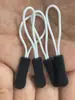 Tirador de plástico de punto caliente de fábrica, cordón tirador, cola de tirador, cabeza de cremallera de PU, tirador de inyección