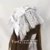 Lolita Lolita Pequena com Rosa Alucinógeno Laço Feito à Mão Kc Faixa de Cabelo com Laço Faixa de Cabelo de Renda com Cílios Brancos