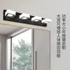 Luz LED frontal para espejo de lavabo de baño, tocador minimalista retro japonés, lavabo, lámpara de pared giratoria para iluminación de cuadros