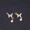 Colgante Auspicioso Tradicional de Loto con Goteo de Oro Pulsera de Cuerda Trenzada Hecha a Mano Accesorios de Joyería con Cuentas Adorno Colgante