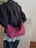 Bolsa de ombro feminina de luxo de alta qualidade transfronteiriça, grande capacidade, bolsa crossbody texturizada, bolsa tote para o dia a dia, bolsa simples de ombro