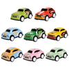 Modelo de juguete de coche trasero para niños, niños y niñas, bebé, mini coche, policía, inercial, deslizante, fuerza de retroceso, coche de juguete