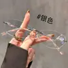 Gafas sin Marco para Mujer con Acabado de Alta Gama, Bordes Cortados en Diamante, Se Pueden Personalizar con Lentes Graduados, Luz Azul Anti-Reflejo, Ultraligeros, Estilo Puro y Atractivo Monturas de Gafas