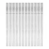 Palitos de Aço Inoxidável 316L Grau Alimentício Doméstico Antiderrapantes Conjunto de Talheres Palitos Especiais Coloridos 304 Resistente a Mofo