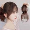 Peruca com Franja Estilo Francês 3D para Mulheres, Franja Falsa Leve, Franja com Aparência Natural, Aplique para o Topo da Cabeça, Aplique Sem Costura