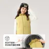 Ropa de Otoño Pudding Haru para Niñas, Top de Ropa Infantil, Nuevo Modelo de Otoño 2026, Chaleco de Algodón Impermeable Ligero Cálido para Niños