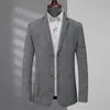 Chaqueta de traje para hombre talla extragrande primavera y otoño negocios talla grande tipo holgado para hombre gordo traje para gordo top casual