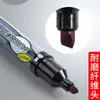Marcador de Doble Punta para Mañana y Luz, Grande de Doble Extremo Impermeable Secado Rápido Negro Contorno 2110 para Marcado de Entrega Express