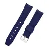 Adecuado para Correa de Reloj Rolex Submariner, Borde Curvo, Reloj de Fluororubber, Correa de Reloj Inteligente Personalizada al por Mayor