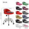 Taburete de bar con giro y ajuste de altura, silla para mostrador, taburete con ruedas para uso doméstico, taburete alto moderno con respaldo, popular en línea