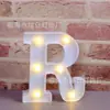 Luces de Letras Luminosas Transfronterizas, Números en Inglés, Luces LED, Propuesta de Cumpleaños, Declaración, Montaje de Escena, Decoración de Atmósfera, Coloridas