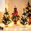 Decoraciones para Árbol de Navidad, Venta Directa del Fabricante, Mini Árboles Artificiales, Mini Decoraciones, Regalos Navideños Familiares 60cm