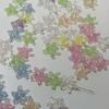 Estrella de Mar de Verano Aurora Color Mixto Material Decorativo DIY con Agujeros Cadena para Teléfono Móvil Hecha a Mano Horquilla Gumei Baji