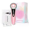Instrumento de Beleza, Massageador Facial Doméstico, Rejuvenescimento por Fótons, Introdução de Luz Vermelha e Azul, Dispositivo de Introdução para Limpeza Facial e Lifting
