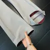 Calça de moletom de corte solto, nova coleção de outono, calça atlética casual preta, malha waffle estilo coreano, versátil para o trabalho e uso diário, calça longa combinando para casais