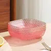 Prato de Ossos de Luxo Leve de Alta Qualidade Novo Estilo Doméstico Mesa de Jantar Prato de Ossos Grau Alimentício Prato Pequeno Prato de Lixo da Internet Prato de Lanches