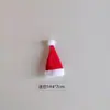 Venta Caliente de Amazon Mini Sombreros de Navidad Sombreros de Navidad Barra Navideña Adornos para Escena de Supermercado