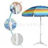 Modelo Nuevo del Fabricante, Sombrilla de Playa Rayada de Verano, Sombrilla de Playa de Poliéster, Ventas Directas de Fábrica para Protección Solar en la Playa de Ocio