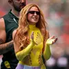 O DNA da Copa do Mundo está de volta: o mesmo body amarelo de crotch aberto do show da Shakira, Lingerie Erótica de Alta Elasticidade