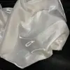 Tela de Satén de Cristal Reflectante Líquido Super Brillante Vestidos de Noche Sedosos Chaquetas Trajes Abrigos Largos Tela de Diseñador