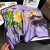 Pañuelo de cintura con estampado Paisley Azul Oscuro, Estilo Coreano para Vestir en Capas con Falda, Pañuelo Triangular, Accesorio de Cintura, Nuevo Accesorio de Moda para Viajar al Trabajo