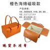 En stock al por mayor Festival del Medio Otoño bolsa de regalo portátil caja de regalo de cuero de doble cara retro caja de regalo de negocios caja de embalaje para pastel de luna