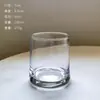Vaso Sencillo de Vidrio de Color, Engrosado y Resistente a Altas Temperaturas, Vaso Trapezoidal, Vaso para Bebidas de Habitación de Hotel, Taza de Café, Vaso para Enjuague Bucal de Hotel