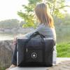 Bolsa de Viaje Impermeable Bolsa de Viaje Duffel Bolsa de Almacenamiento para Viaje Portátil Se Puede Enganchar a la Maleta Organizador de Ropa Bolsa de Almacenamiento de Mano