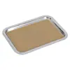 Bandeja de Cera para Disección de Laboratorio, Bandeja para Espécimenes Biológicos, Bandeja de Disección para Enseñanza Biológica, Bandeja de Cera, Bandeja de Cera de Acero Inoxidable para Disección Biológica