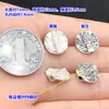Plata de Ley s999 Pez Pequeño Koi Flores Pequeñas Cuentas Planas Cuentas Espaciadoras Cristal Wenwan Cuerda de Mano Tejida Cuerda Collar Accesorios Hechos a Mano DIY