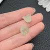 Sino de Vento de Acrílico Flor Cor Pérola Lírio-do-Vale Aproximadamente 11*9m Flor Tridimensional Estilo Antigo Joias DIY Brincos Acessórios para Pente