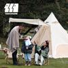 Exploradores al Aire Libre Invierno Doble Celebridad de Internet Camping Camping Engrosado Impermeable Pirámide India Tienda de Lujo Ligero