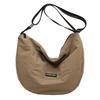 Bolsa de Lona Simple para Mujer 2023 Nueva Bolsa Cruzada Moda Trendy Popular Transfronteriza Bolso de Hombro