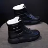 Venta Caliente 2026 Nuevas Botas Martin de Invierno para Mujer Moda Versátil Zapatos de Algodón con Felpa Engrosada Cálidas Botas de Nieve 6022