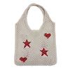 2023 Nueva Bolsa Transfronteriza ebay Bolsa Tote Japonesa y Coreana Bolsa Tejida Bolsa Calada Bolsa de Hombro Bolsa Tejida Bolsa de Mujer