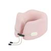 Almohada en Forma de U Almohada de Viaje Almohada para el Cuello Almohada de Avión Soporte para el Cuello y la Cabeza Almohada para el Cuello en Forma de U Almohada para el Cuello Cómoda, Portátil y Plegable