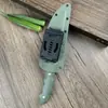 Cuchillo de Camping para Cortar Carne, Cuchillo para Fruta, Navaja Recta de Bolsillo para Aventurero, Cuchillo Exterior Transfronterizo, Navaja de Bolsillo Portátil