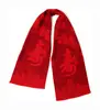 Bufanda Roja para Celebraciones de Año Nuevo, Grandes Inauguraciones, Eventos de Cumpleaños y como Regalo para Bendiciones de Longevidad en Rojo Chino