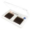 Cor Caramelo Single 0.10 Redondo Cabelo Extensões de Cílios Cílios Postiços Macios Fabricante Atacado Desconto Extensões de Cílios Feitas à Mão