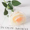 Guau Terciopelo Simulado Personalizado Rosa Individual Decoración de Pared de Flores Casera Boda Día de San Valentín Pared de Flores en Cascada Roja Mano