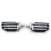 Venta Caliente de Fábrica Adecuado para Harley Softail Modificación Delantera y Trasera Reposapiés de Aluminio CNC Retro Reposapiés Pedal de Pie Tablero de Descanso