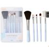 Conjunto de Pincéis de Maquiagem Lmltop Conjunto de Pincéis de Maquiagem Portátil Ferramentas de Maquiagem de Beleza 5 Peças para Maquiagem L0780